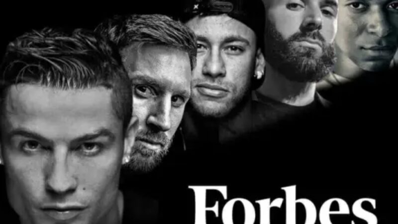 Selon Forbes: Cristiano Ronaldo surpasse Lionel Messi, Neymar et Kylian Mbappé